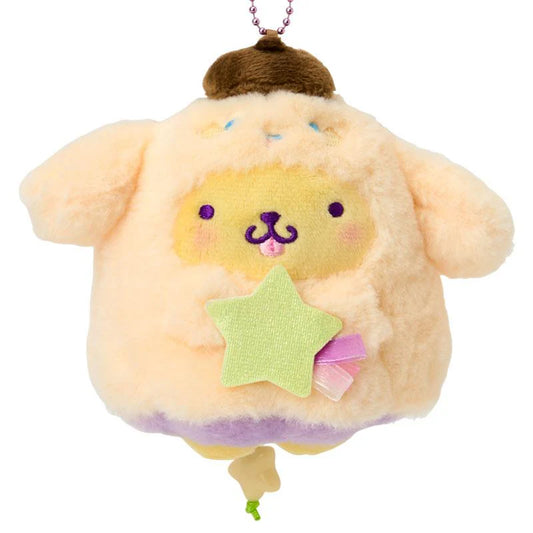 PomPomPurin - Plush Toy / Keychain - Starry Ghost Sanrio Japan