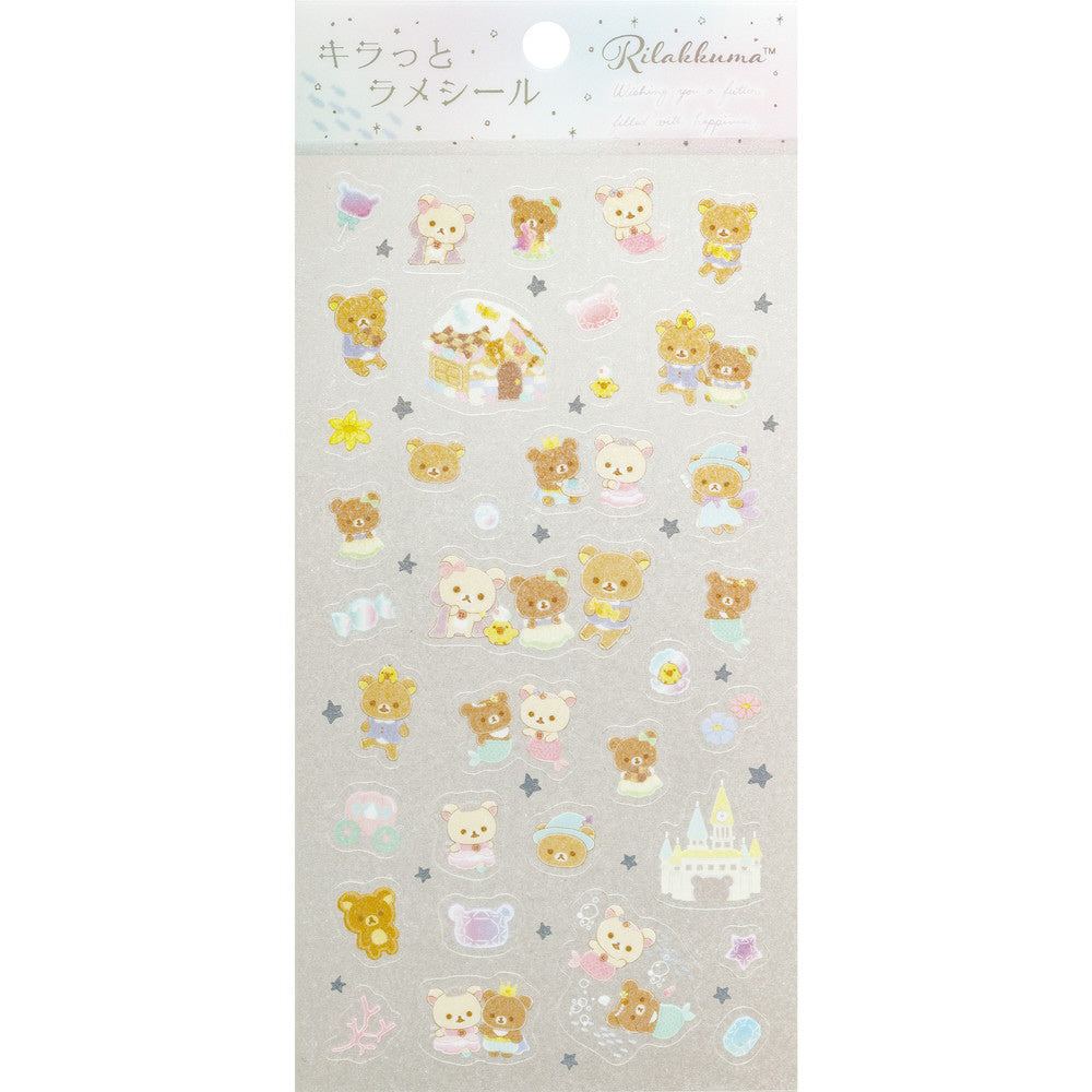 Rilakkuma Glitter Sticker