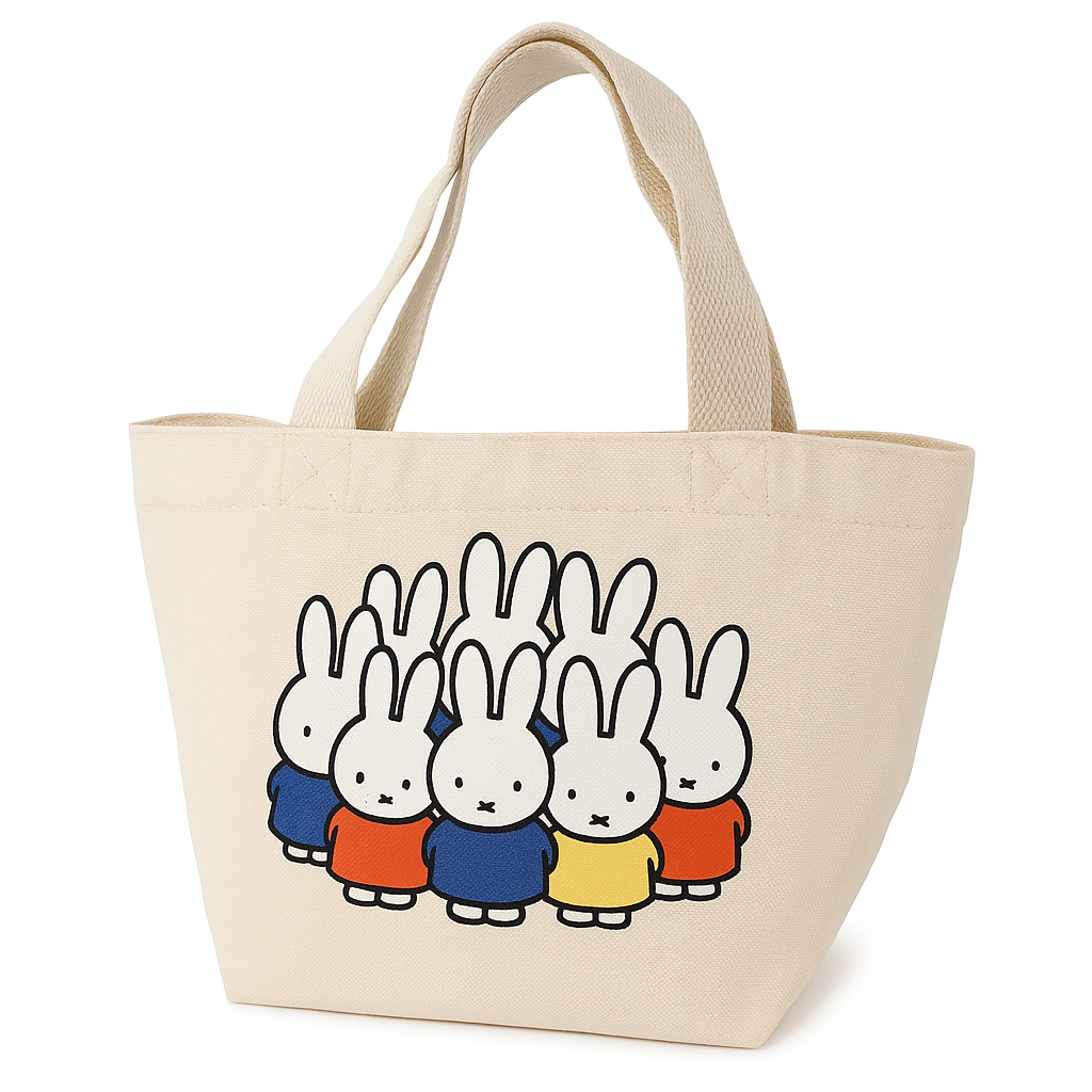 Miffy Embroidered Lunch Tote Bag