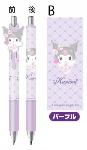 Sanrio Characters Gel Pen with Rubber Mascot (Options available)