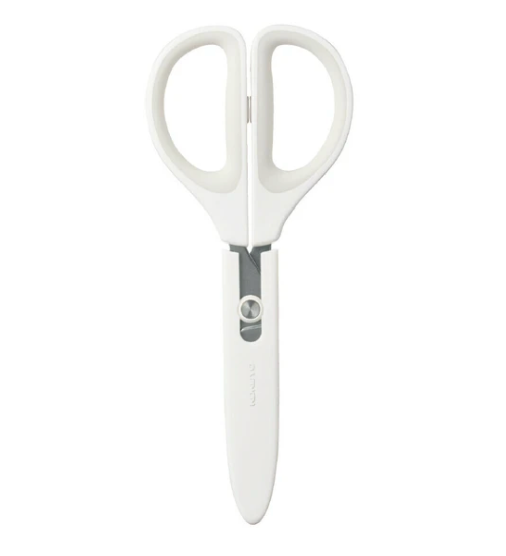 Kokuyo - SAXA Scissors x Non-stick Blade (White)
