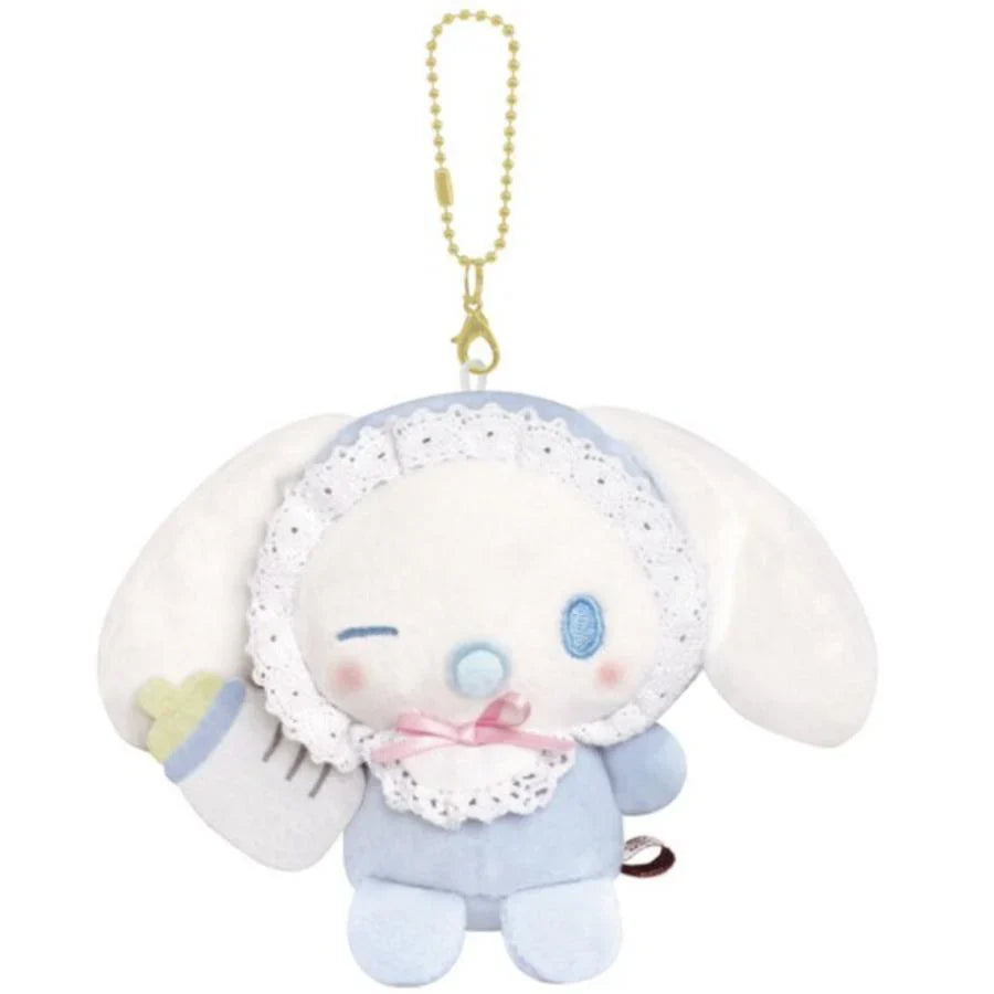 Baby Cinnamoroll Plush Keychain