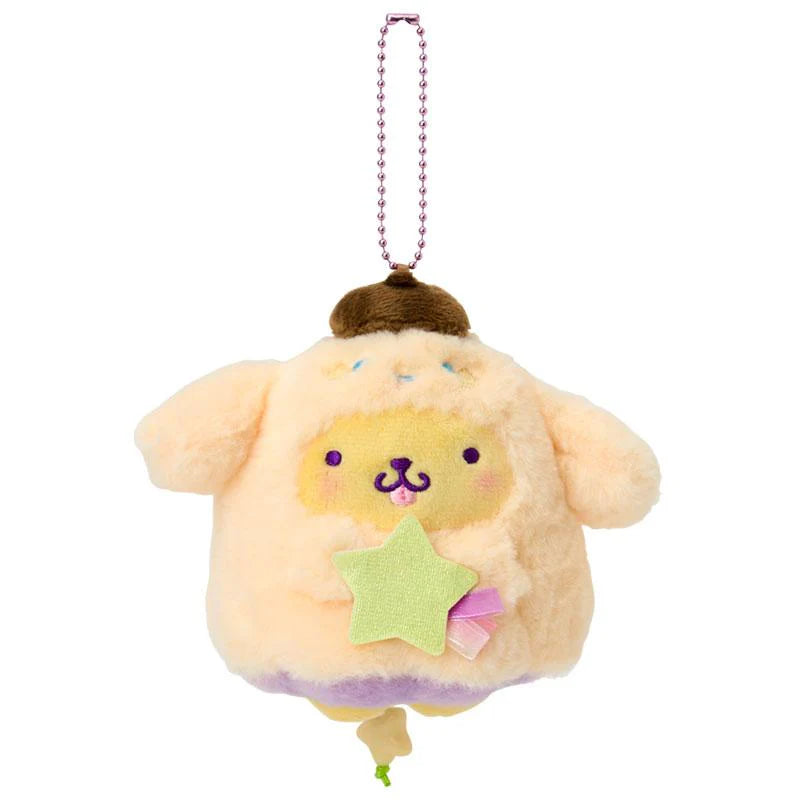 PomPomPurin - Plush Toy / Keychain - Starry Ghost Sanrio Japan