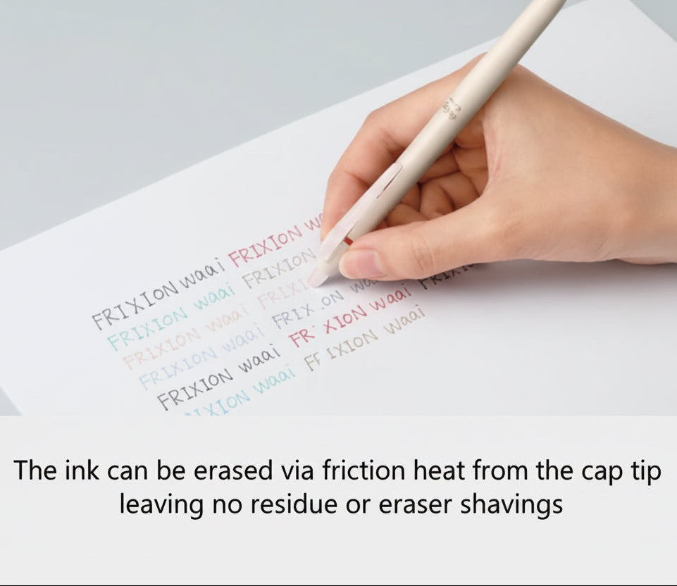 Pilot - FriXion Waai Erasable Pen 0.5mm 8-Colour Set