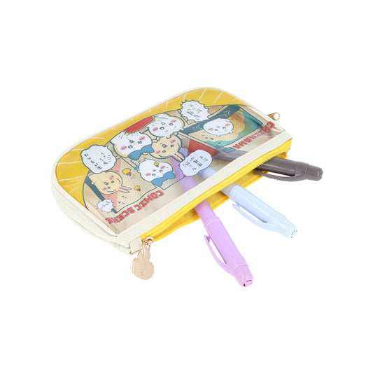 Chiikawa Pouch / Clear Flat Pencil Case (Comic Scene)