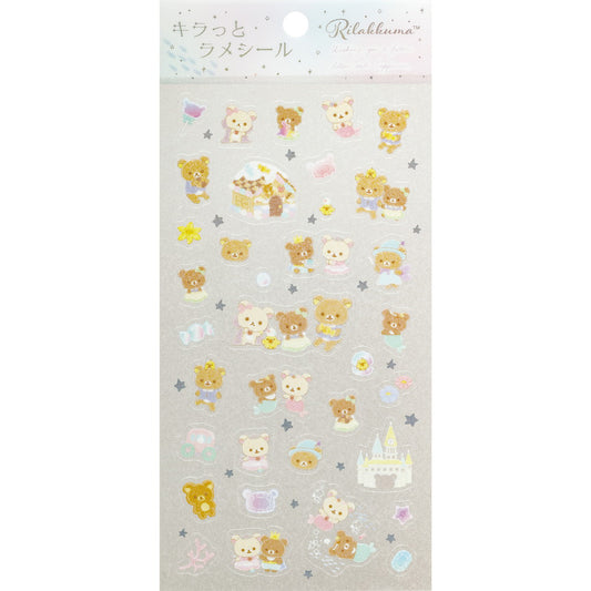 Rilakkuma Glitter Sticker