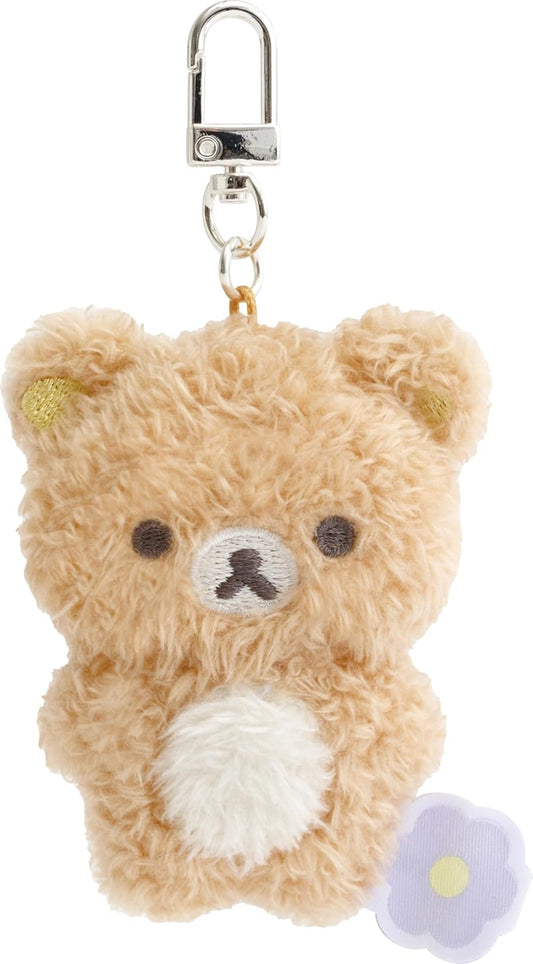 Rilakkuma keychain - flower ver. Rilakkuma