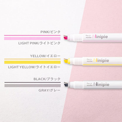 Sun-star Ninipie Pen & Marker in 1 Nib (Set of 3) Bandai Namco
