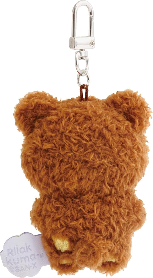 Chairoikoguma Keychain - Flower ver. Rilakkuma