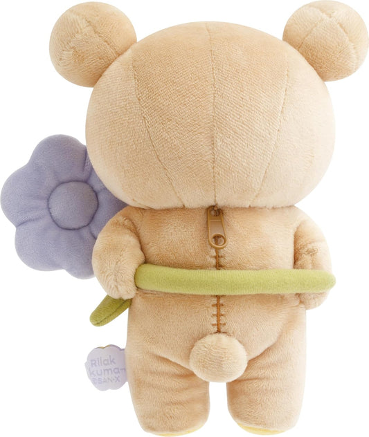 Rilakkuma Plush - Flower ver. Rilakkuma