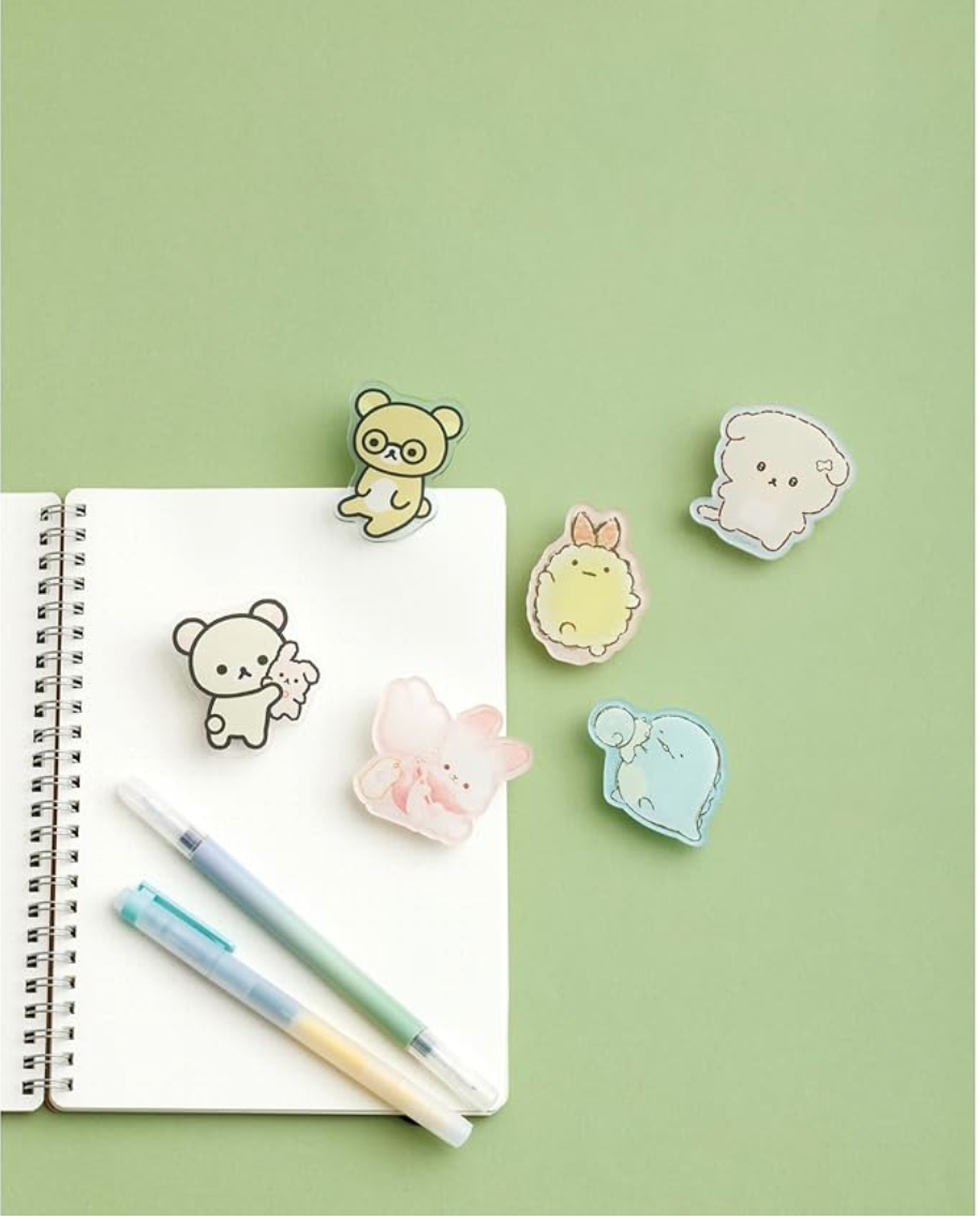 San-X Rilakkuma Clip Mascot - Rilakkuma