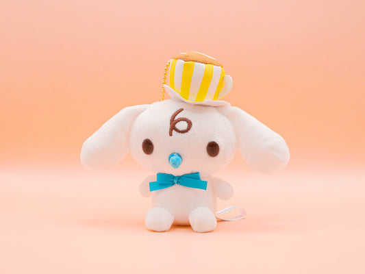 Milk - Plush Keychain - Dream Cafe Series Mascot (Tokyo Sanrio Puroland)
