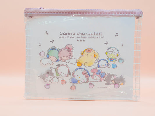 Sanrio Characters Flat Pouch