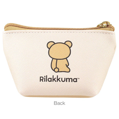 Rilakkuma Triangle Mini Pouch with Keychain San-X - Rilakkuma
