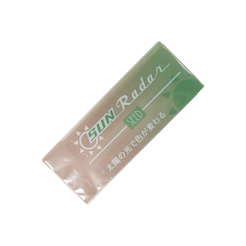 Seed - SUN Radar Colour-Changing Plastic Eraser (Green/Blue)
