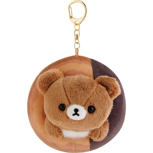 Rilakkuma Mister Donut Collaboration Hanging Plush Mascot - Chairoikoguma