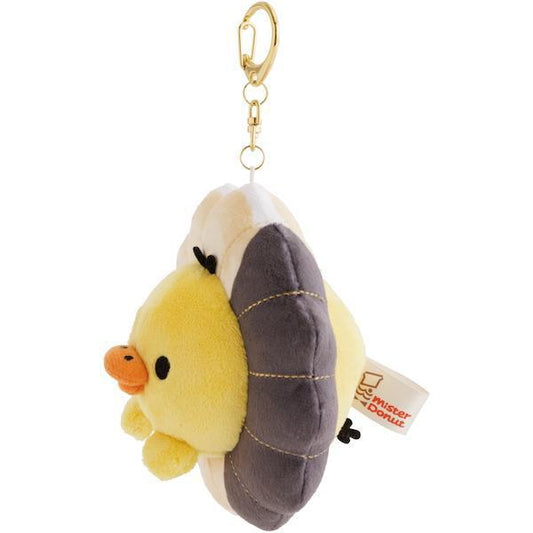 Rilakkuma Mister Donut Collaboration Hanging Plush Mascot - Kiiroitori