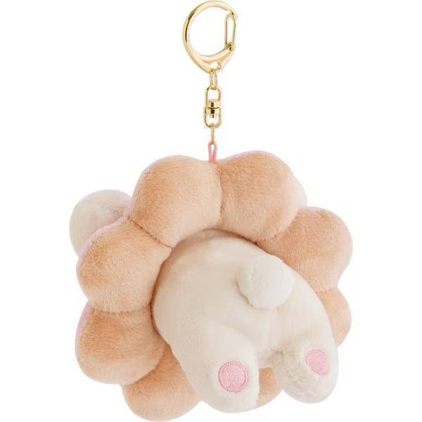 Rilakkuma Mister Donut Collaboration Hanging Plush Mascot - Korilakkuma