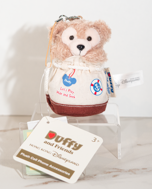 Duffy Plush Phone Chain (Bucket) (Hong Kong Disneyland Official Licensed)