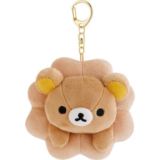 Rilakkuma Mister Donut Collaboration Hanging Plush Mascot - Rilakkuma