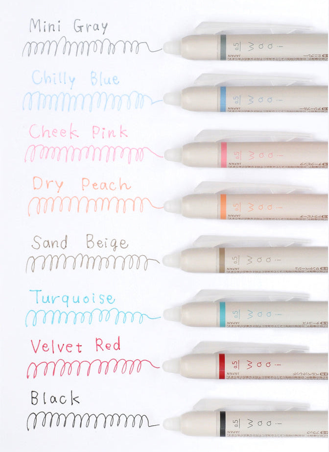 Pilot - FriXion Waai Erasable Pen 0.5mm 8-Colour Set