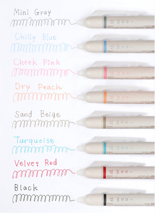 Pilot - FriXion Waai Erasable Pen 0.5mm 8-Colour Set